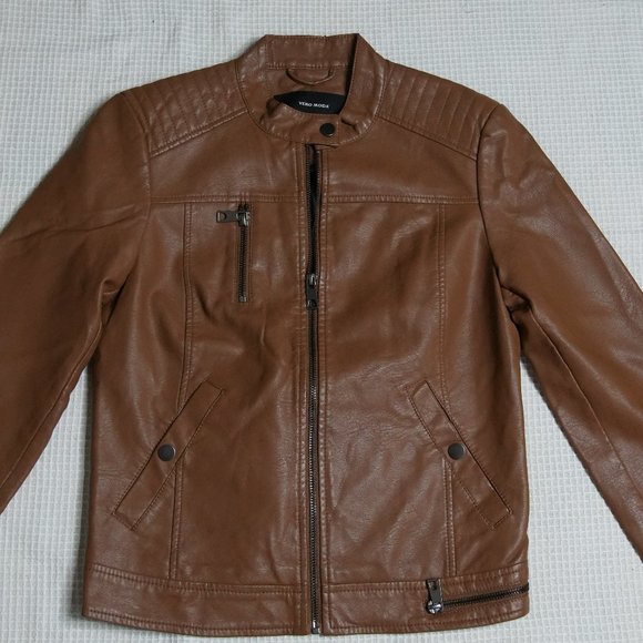 Vero Moda Jackets & Blazers - BRAND NEW FAUX LEATHER VERO MODA BIKERS JACKET